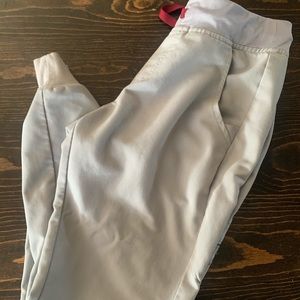Figs cement jogger scrub pants